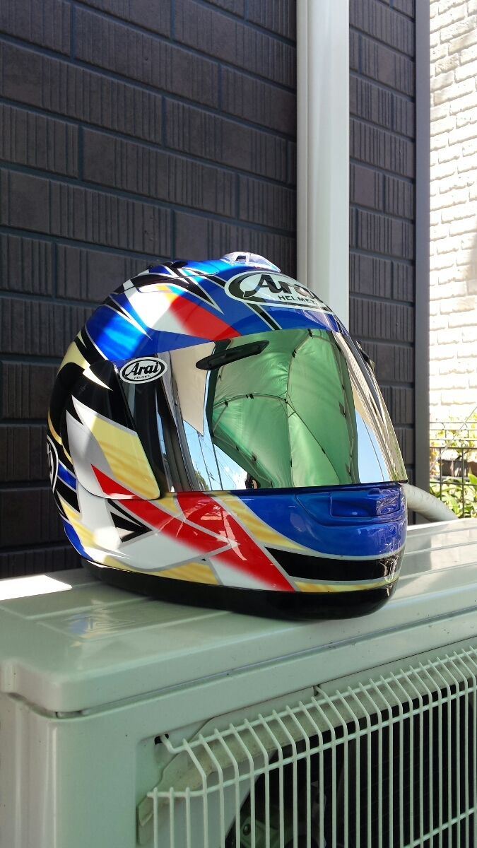 アライヘルメットArai 北川モデル ＸＬサイズ RX-7RR4 キタガワ kitagawa 北川圭一世界耐久 全日本チャンピオン スズキ 隼 GSX SUZUKI