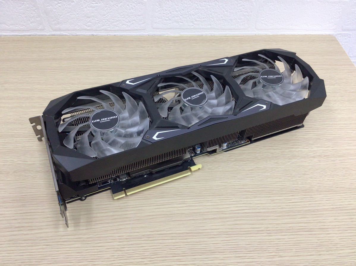 玄人志向 GALAKURO GAMING GEFORCE RTX 3080 1… 全国配送可 家電