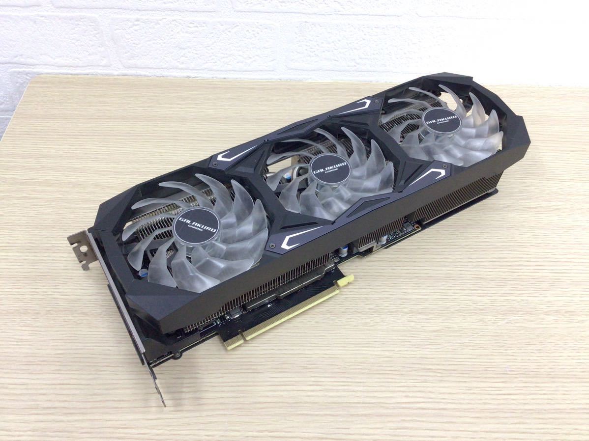 ◇ 中古 ◇ 玄人志向 GALAKURO GAMING GEFORCE RTX 3080 10GB