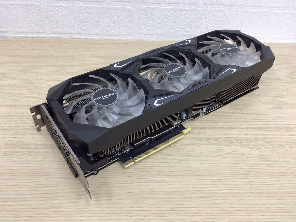 ◇ 中古◇ 玄人志向GALAKURO GAMING GEFORCE RTX 3080 10GB