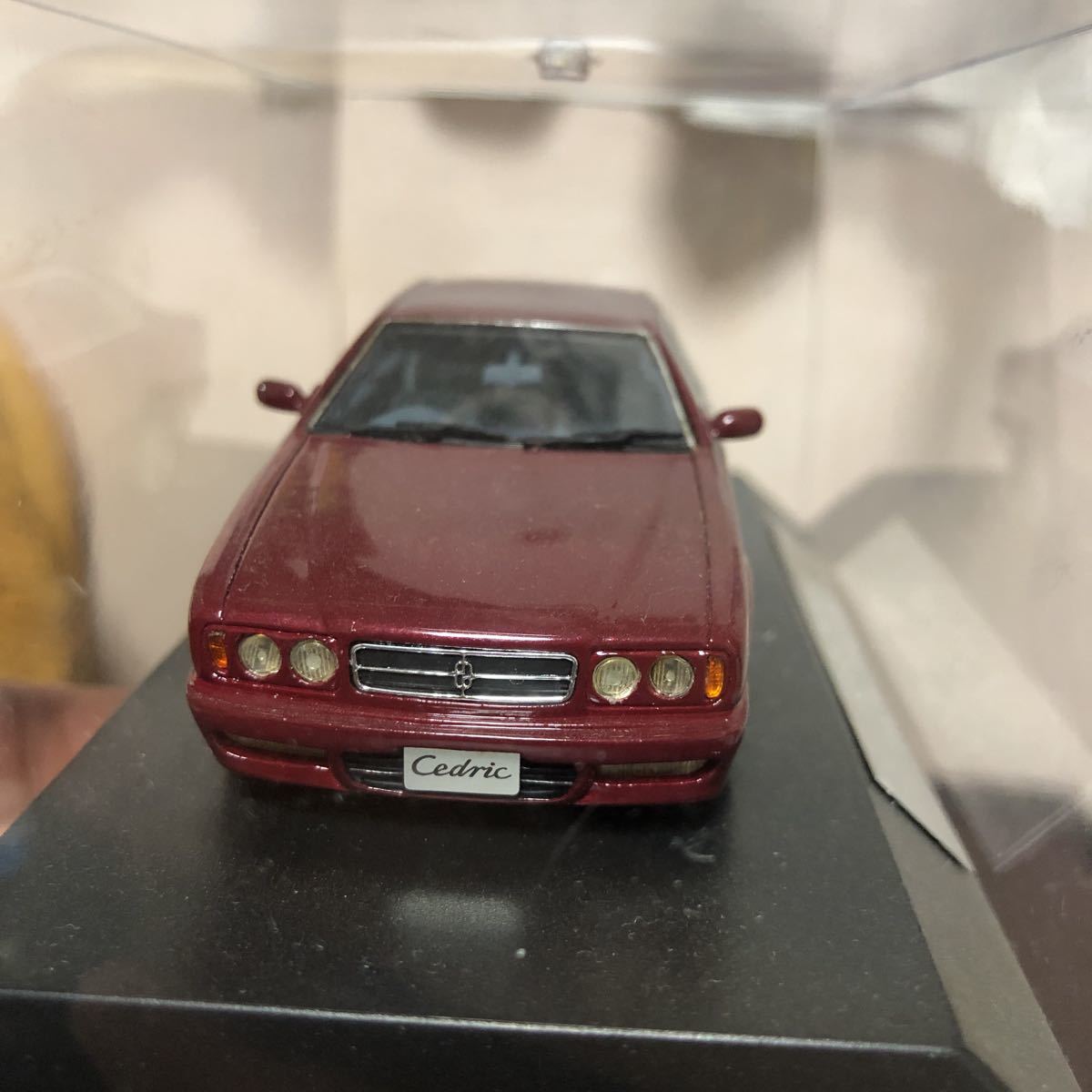 Hi-Story ハイストーリー 1/43 NISSAN 日産 Y32 セドリック グランツーリスモ 1991 レッド HS007 ミニカー_画像5