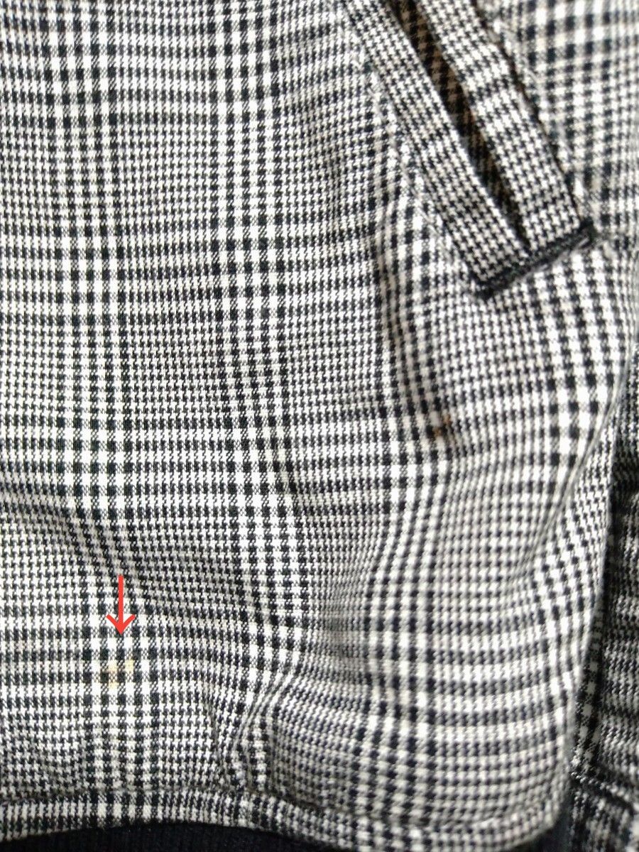 フレッドペリー FRED PERRY ブルゾン 千鳥格子柄 ダブルジップ M フレッドペリー FRED PERRY ブルゾン 千鳥格子柄 ダブルジップ M