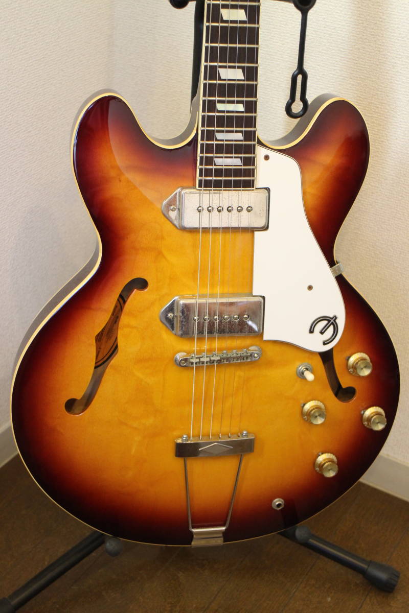 Epiphone CASINO 1992年製 寺田楽器製 Yahoo!オークション - レア 日本製 Epiphone CASINO 1992年製