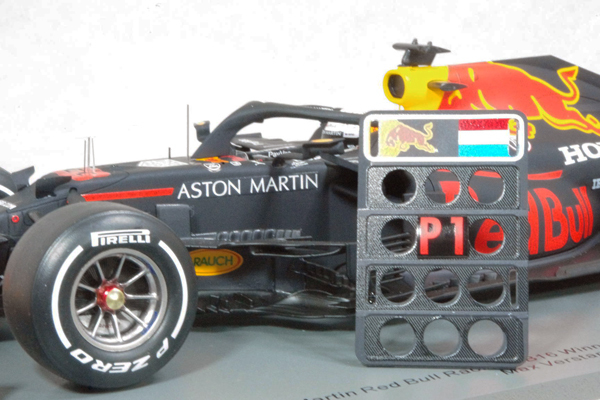 ● 1/18 レッドブル ホンダ 〓 RB16 マックス フェルスタッペン / イギリス GP 優勝 〓 Red Bull_画像9