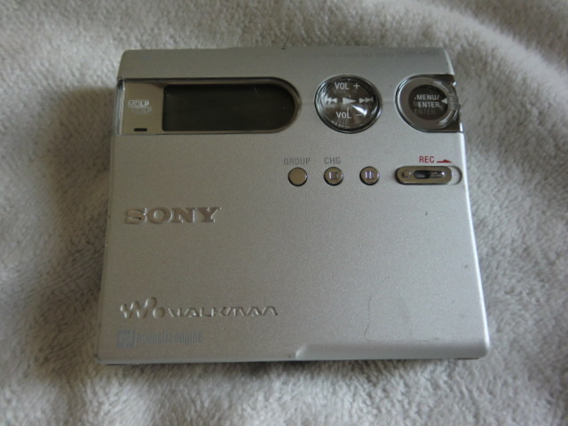 送料無料 SONY MDウォークマン MZ-N910 ⑤ 録再ポータブルMDプレーヤー _画像1