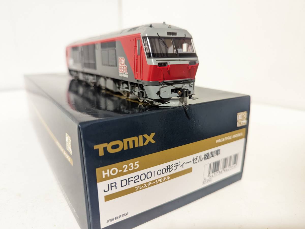 美品　動作確認済み TOMIX 0830　HO-235 JR DF200 100形 ディーゼル機関車 HOゲージ 鉄道模型 トミックス トミーテック