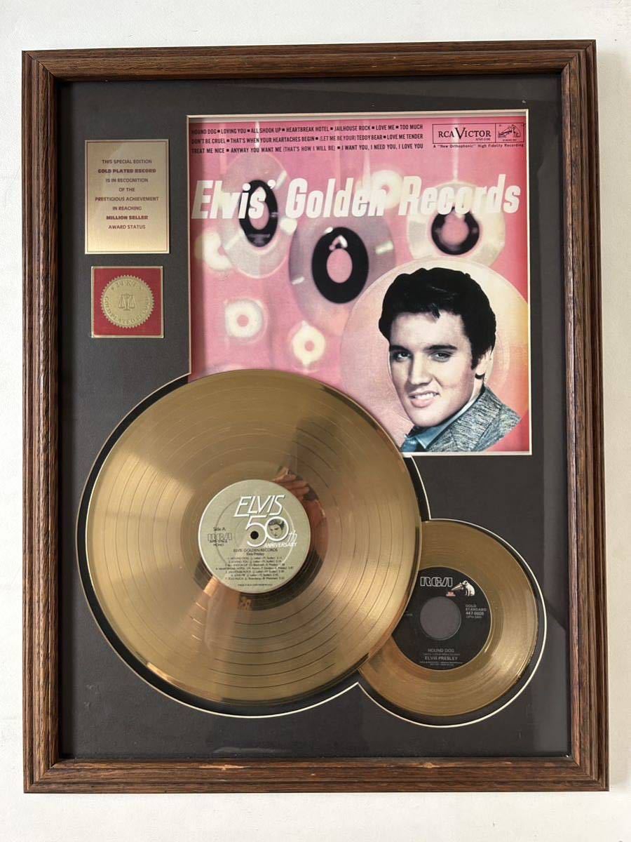 ELVIS PRESLEY 50th anniversary THIS SPECIAL EDITION GOLD PLATED