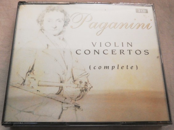 CD3枚組/ 未開封/ パガニーニ Paganini/ ヴァイオリン協奏曲全集/ Dubach/ 欧盤/ 115T_画像1