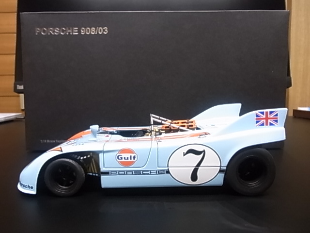 AUTO art siguatureポルシエ908/03ニューブルックリング71-