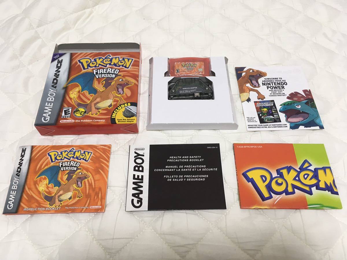 極美品】ゲームボーイアドバンス北米版ポケットモンスターファイア
