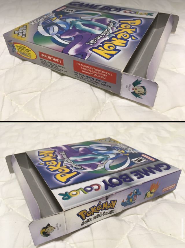 美品】ゲームボーイカラー 北米版 ポケットモンスター 美品】ゲームボーイカラー 北米版 ポケットモンスター