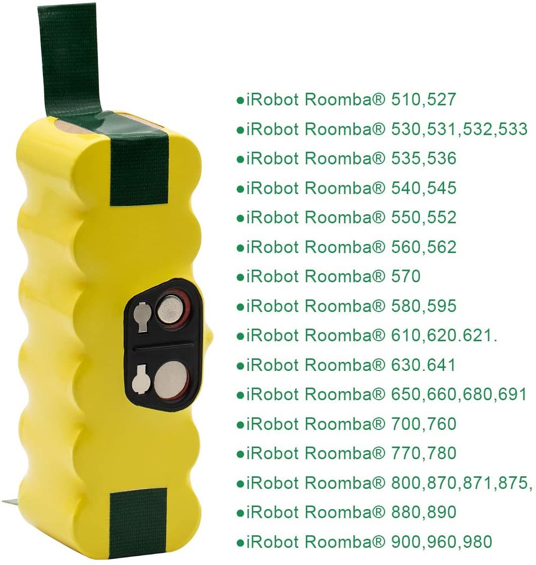 ルンバ バッテリー 14.4V 3500mAh irobot ルンバ バッテリー 600 500 700 800 900シリーズ対応ルirobot バッテリー _画像6