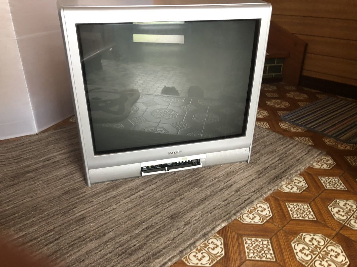 東芝 ブラウン管テレビ 25型 25ZS18 レトロゲームにいかがでしょうか