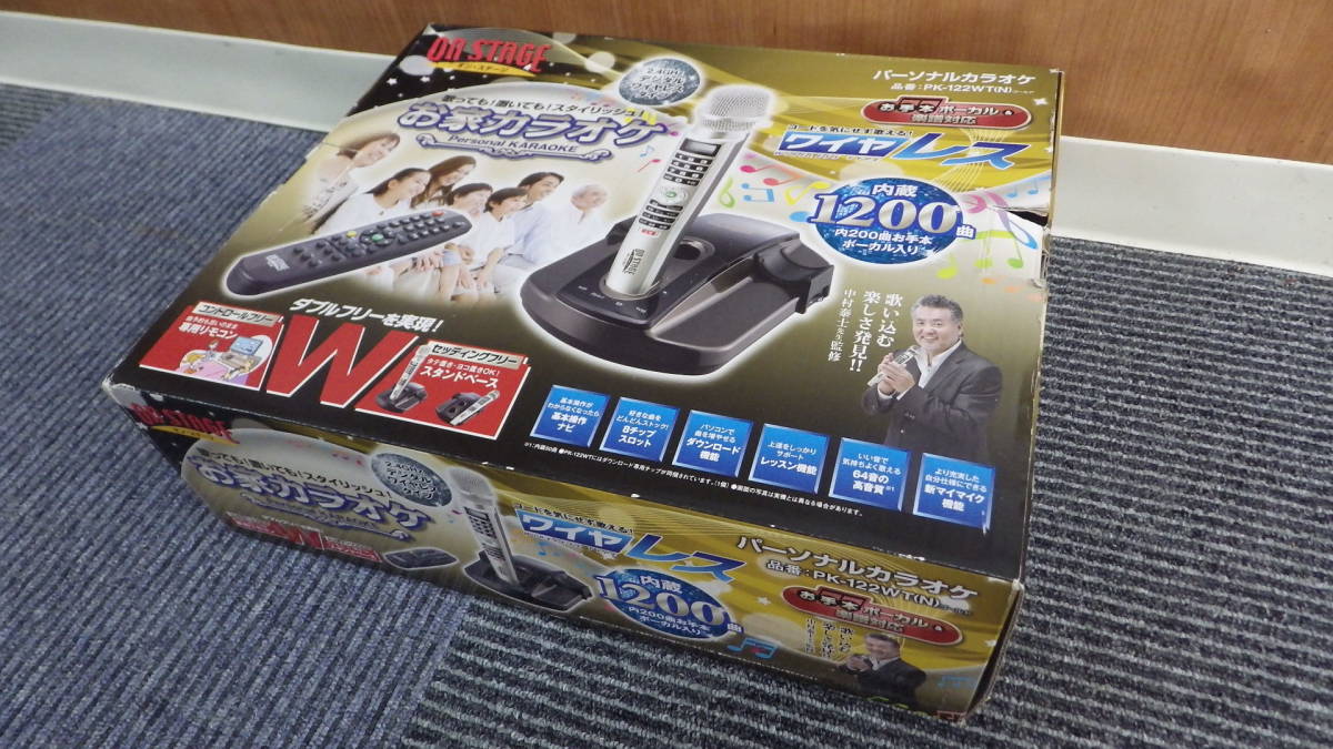 オンステージ〕 ON STAGE パーソナルカラオケ PK-122WT 商品细节 オンステージ〕 ON STAGE パーソナルカラオケ PK-122WT 商品细节