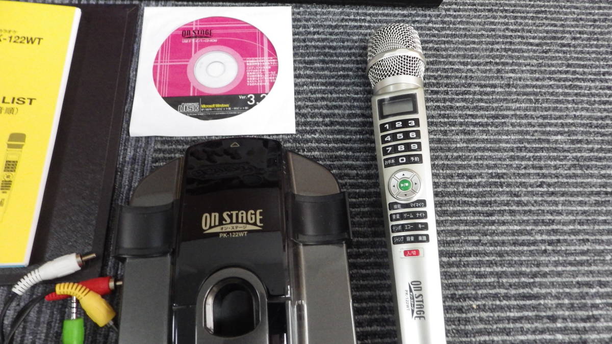 オンステージ〕 ON STAGE パーソナルカラオケ PK-122WT 商品细节 オンステージ〕 ON STAGE パーソナルカラオケ PK-122WT 商品细节