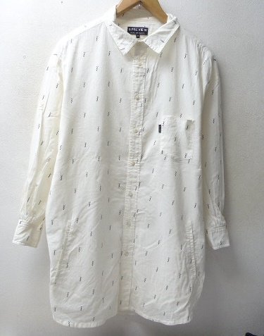 *5PREVIEW/ five p Revue total pattern blouse shirt 0
