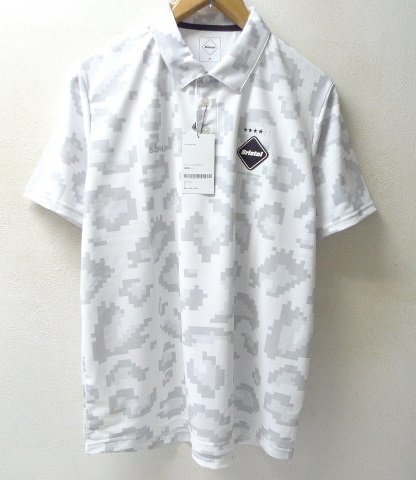 ◇F.C.Real Bristol FCRB 23ss 新作新品完売WHOLE PATTERN S/S POLO