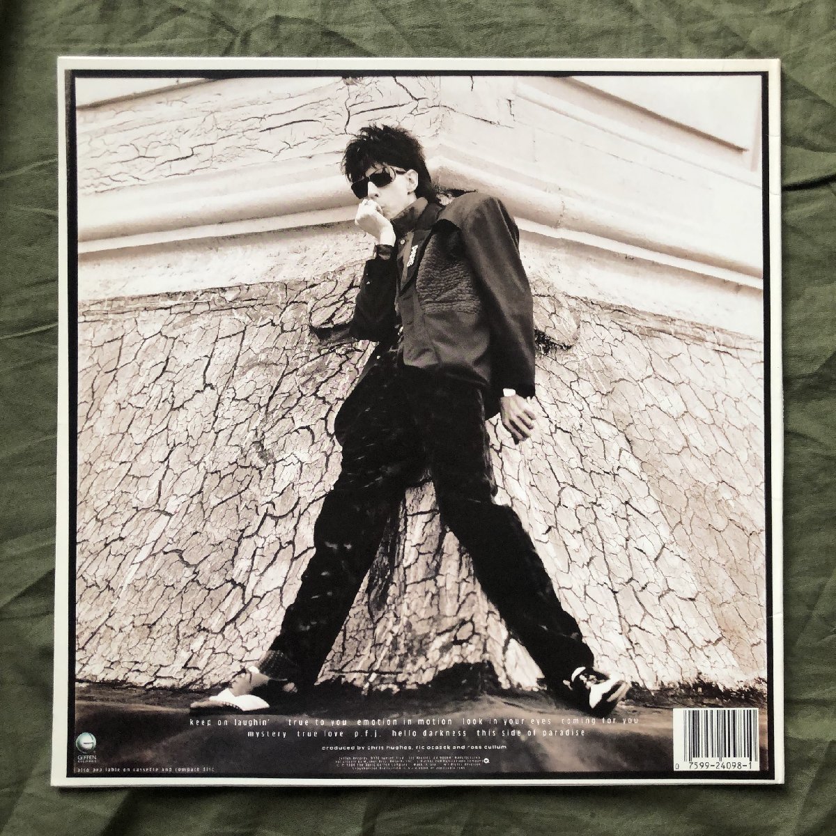 傷なし美盤 1986年 米国オリジナルリリース盤 リック・オケイセック Ric Ocasek LPレコード This Side Of Paradise ロック Cars_画像2