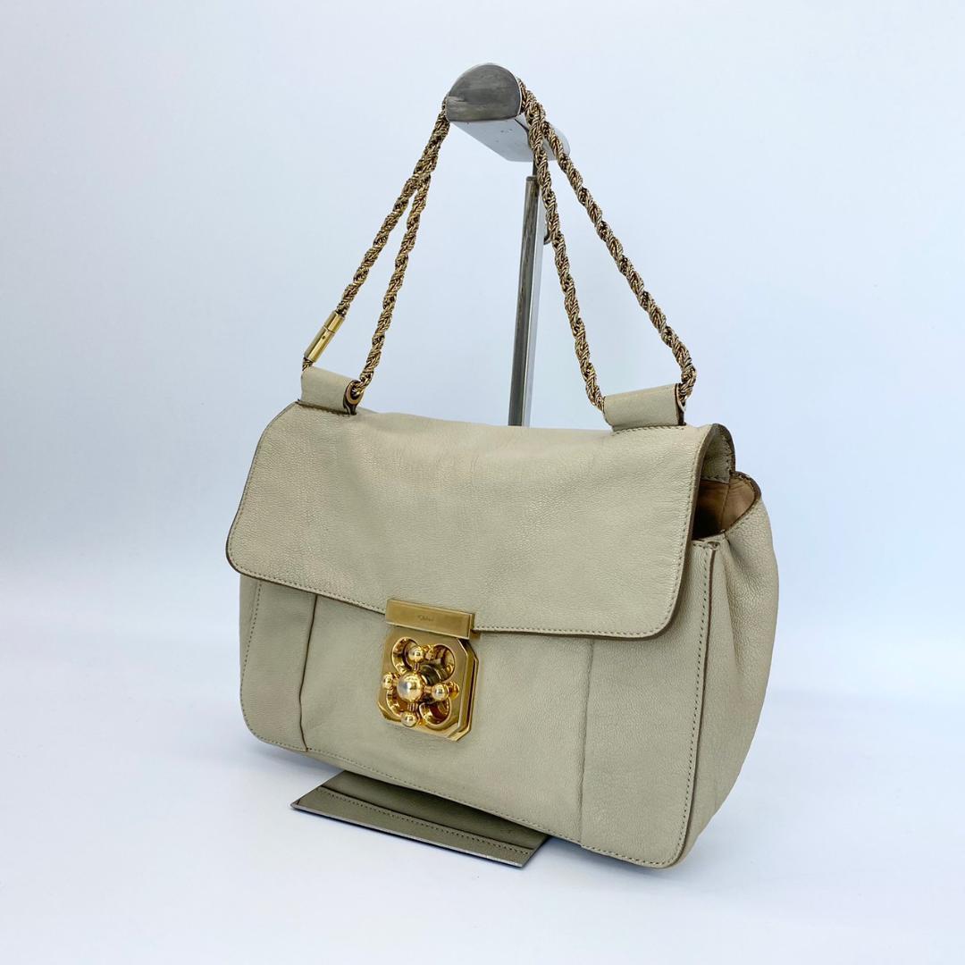 Chloe クロエ チェーンショルダーバッグ エルシー ターンロック