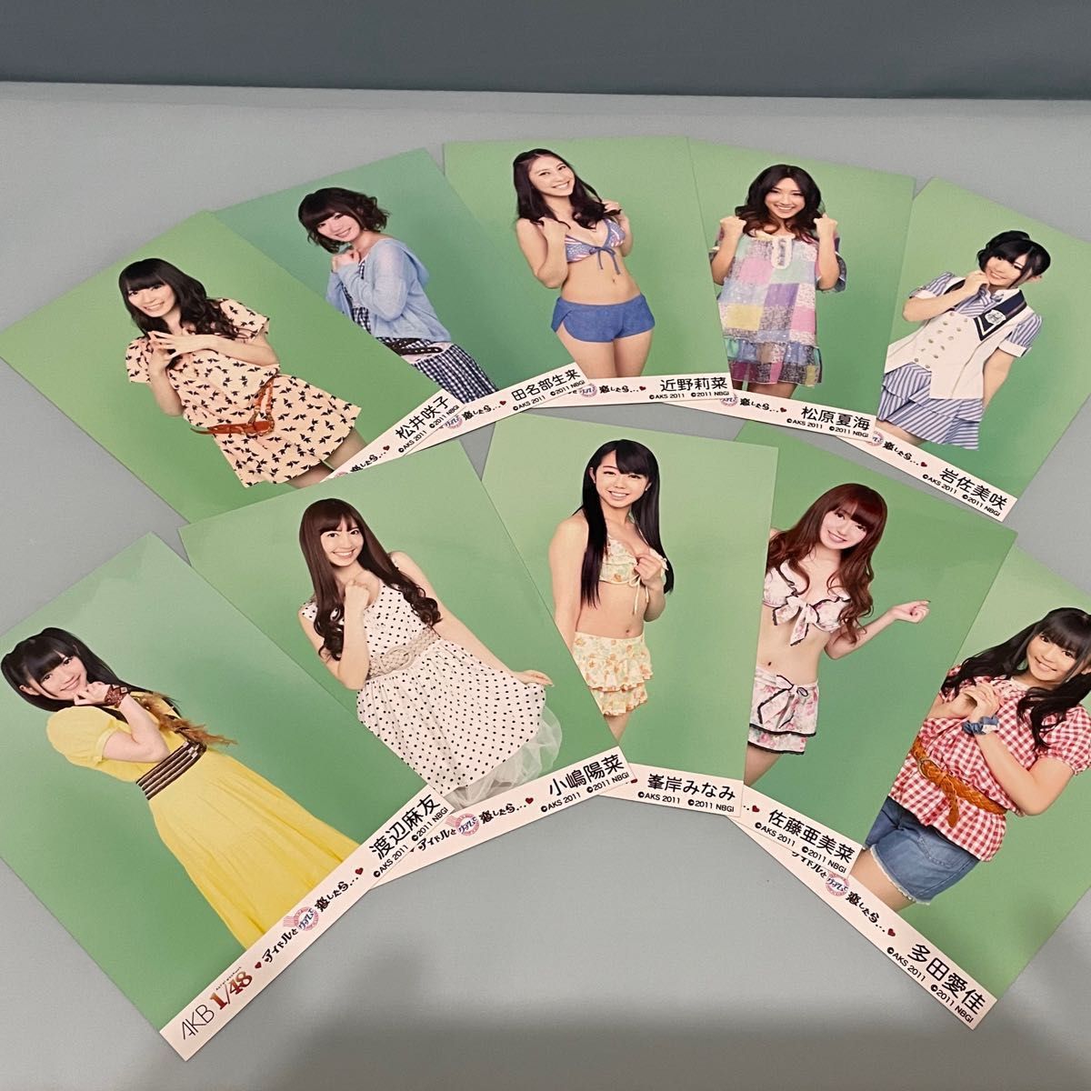 AKB48  ゲーム特典 生写真 21枚セット