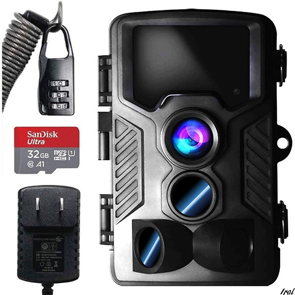 4K 防犯カメラトレイルカメラ防水防塵監視カメラ動体検知人| JChere
