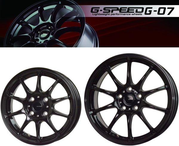 [●業販品●] [冬用] 4本セット 新品 軽量 G.speed G-07 17インチ 7J+38 ヨコハマ iG70 225/55R17 アルファード(20/30)_画像1