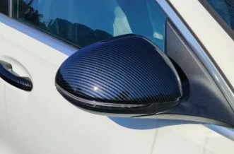  sport opening fully! carbon look door mirror cover Mercedes Benz W223 maybach S580 S680 4 matic 