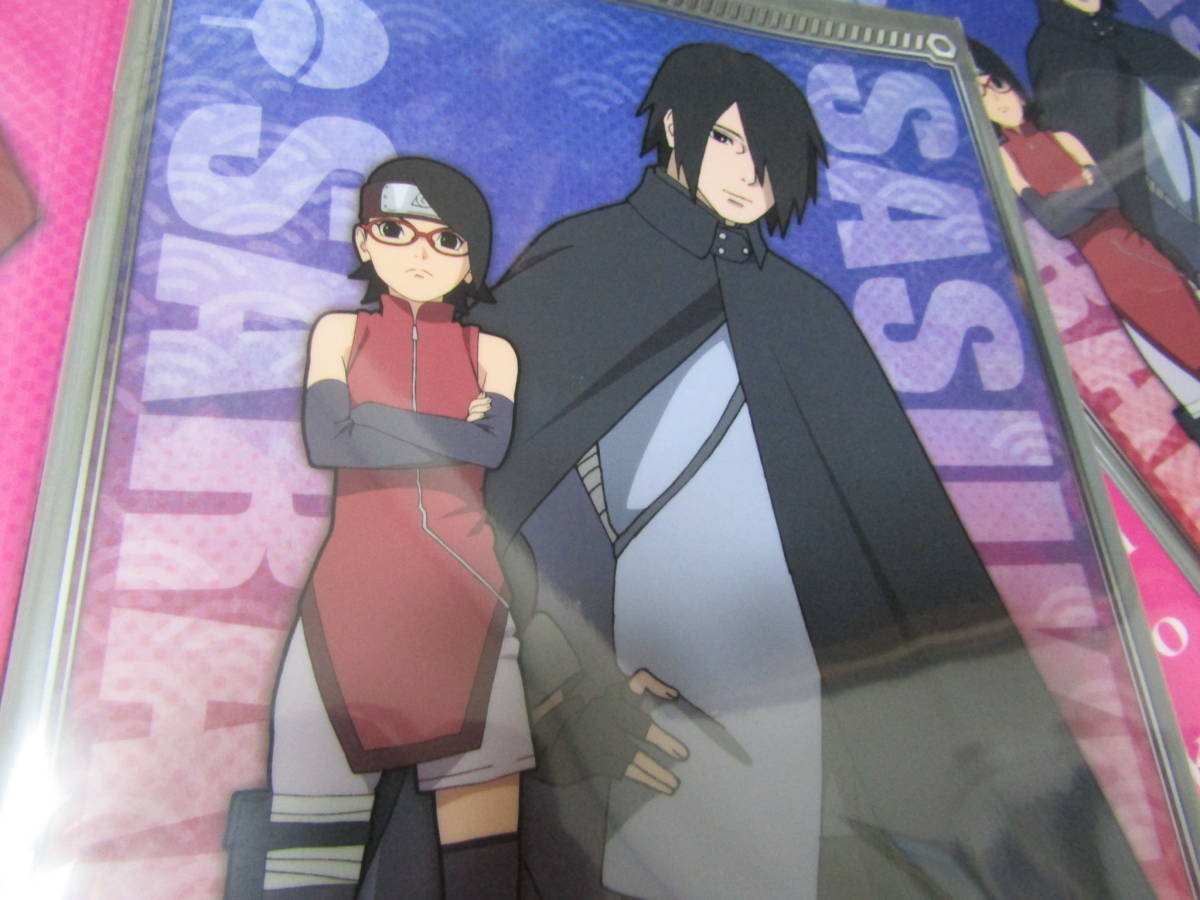 { unopened }BORUTO - bolt -NARUTO THE MOVIE clear file set 3 pieces set 