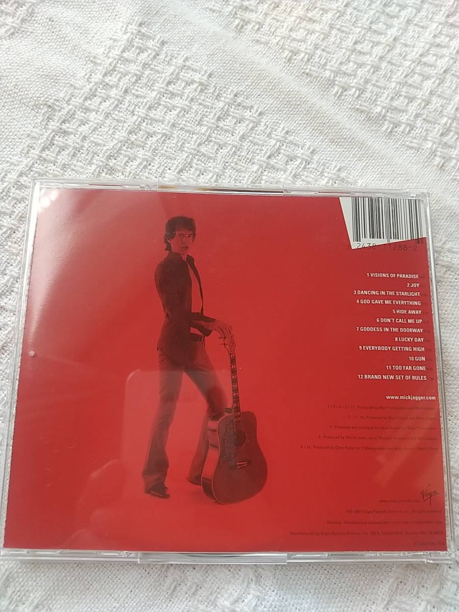 CD　Mick Jagger　goddess in the doorway　米盤　ミック・ジャガー　ゴッデス・イン・ザ・ドアウェイ_画像3