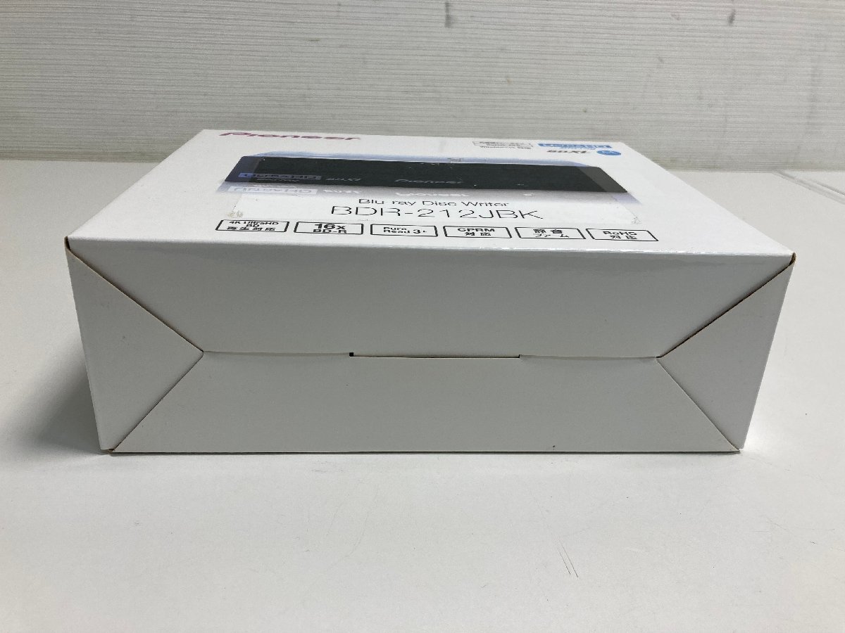 ☆10-4035】□未使用□未開封 Pioneer パイオニア BDR-212JBK Blu-lay