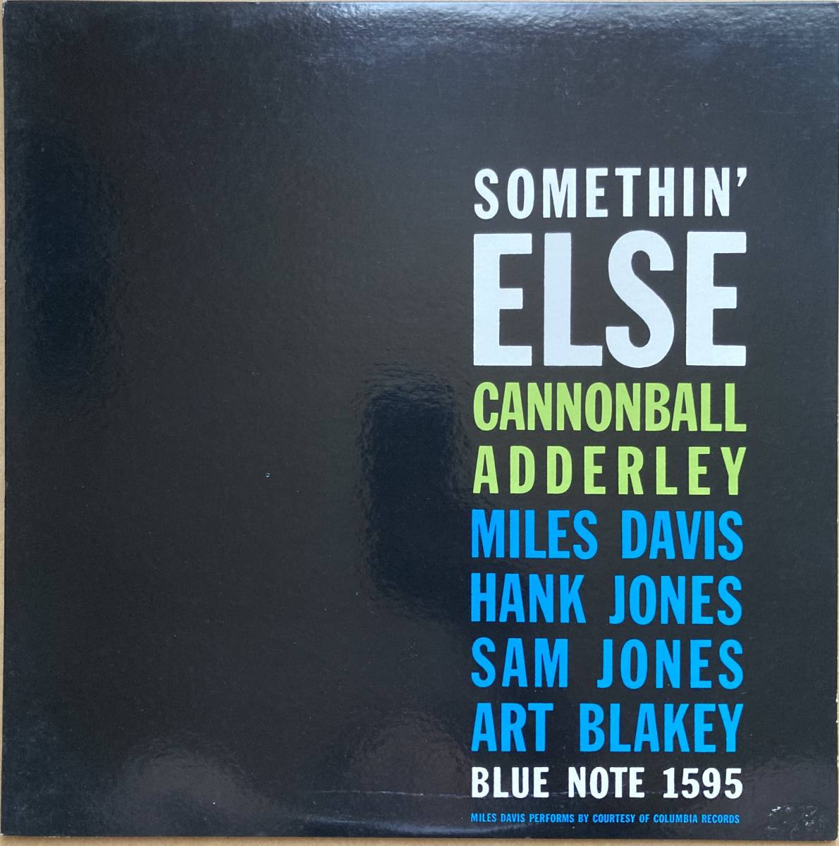 見本盤 PROMO CANNONBALL ADDERLEY / SOMETHIN' ELSE BLUE NOTE GXF 3001 MILES DAVIS ART BLAKEY_画像1