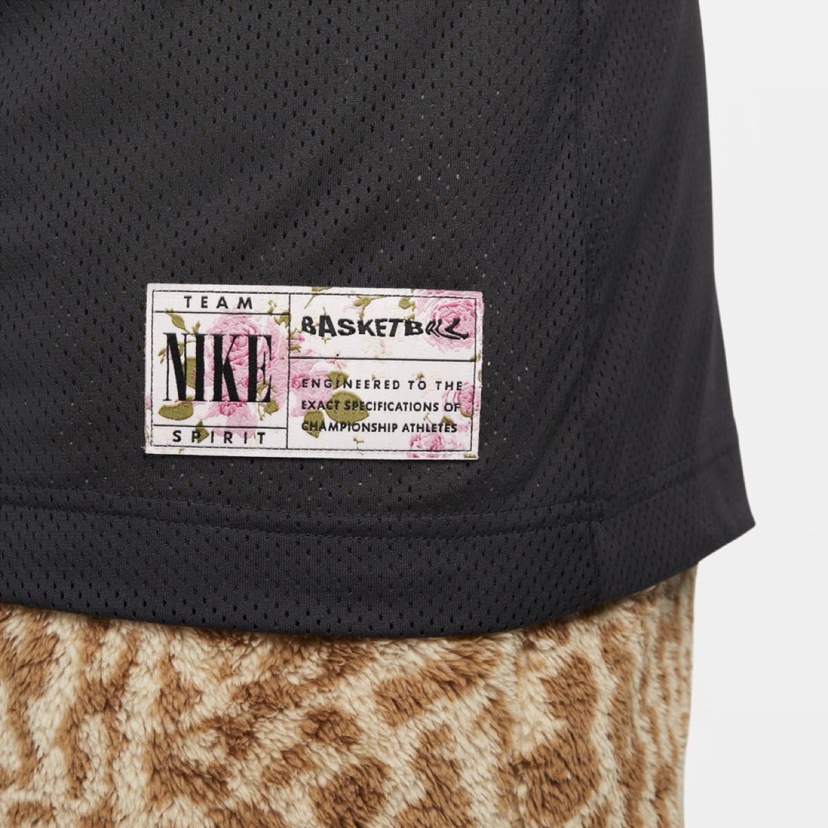 NIKE BASKETBALL ゲームシャツ タンクトップ ナンバリング ブラック レッド バスケ スラムダンク 新品 L