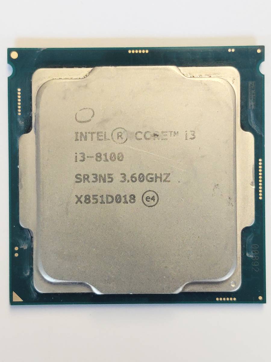 有名人芸能人】 LGA1200 8M 3.6GHz 10100 i3 ☆【中古】Core 65W [管理