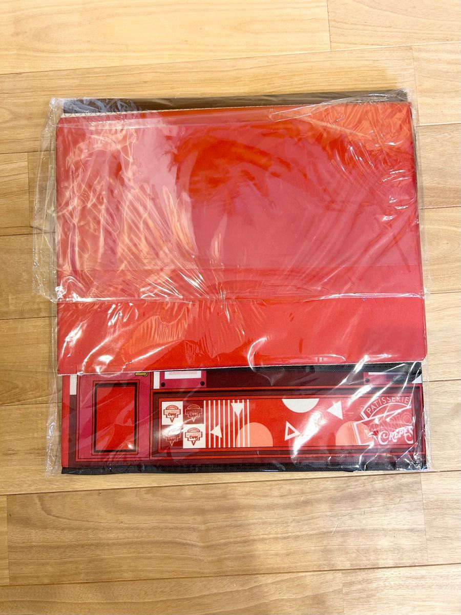 【新品未開封】 マリオンクレープ　ショップ型収納BOX   赤　タイトー限定