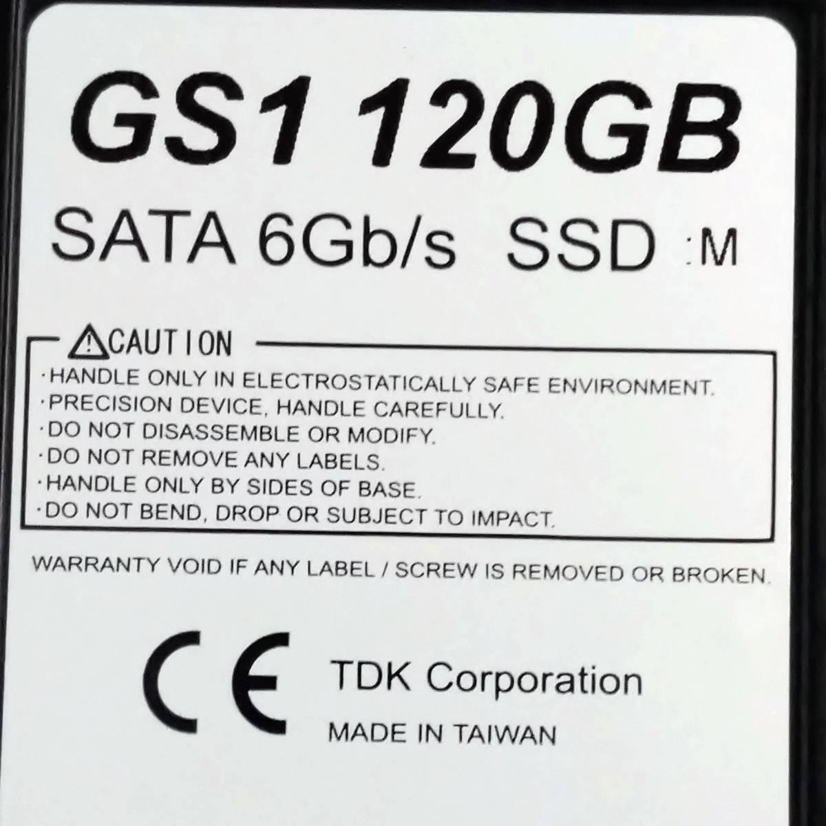 【中古】TDK SDS1Bシリーズ GS1 120GB [2.5インチ SATA3 7mm厚 MLC]