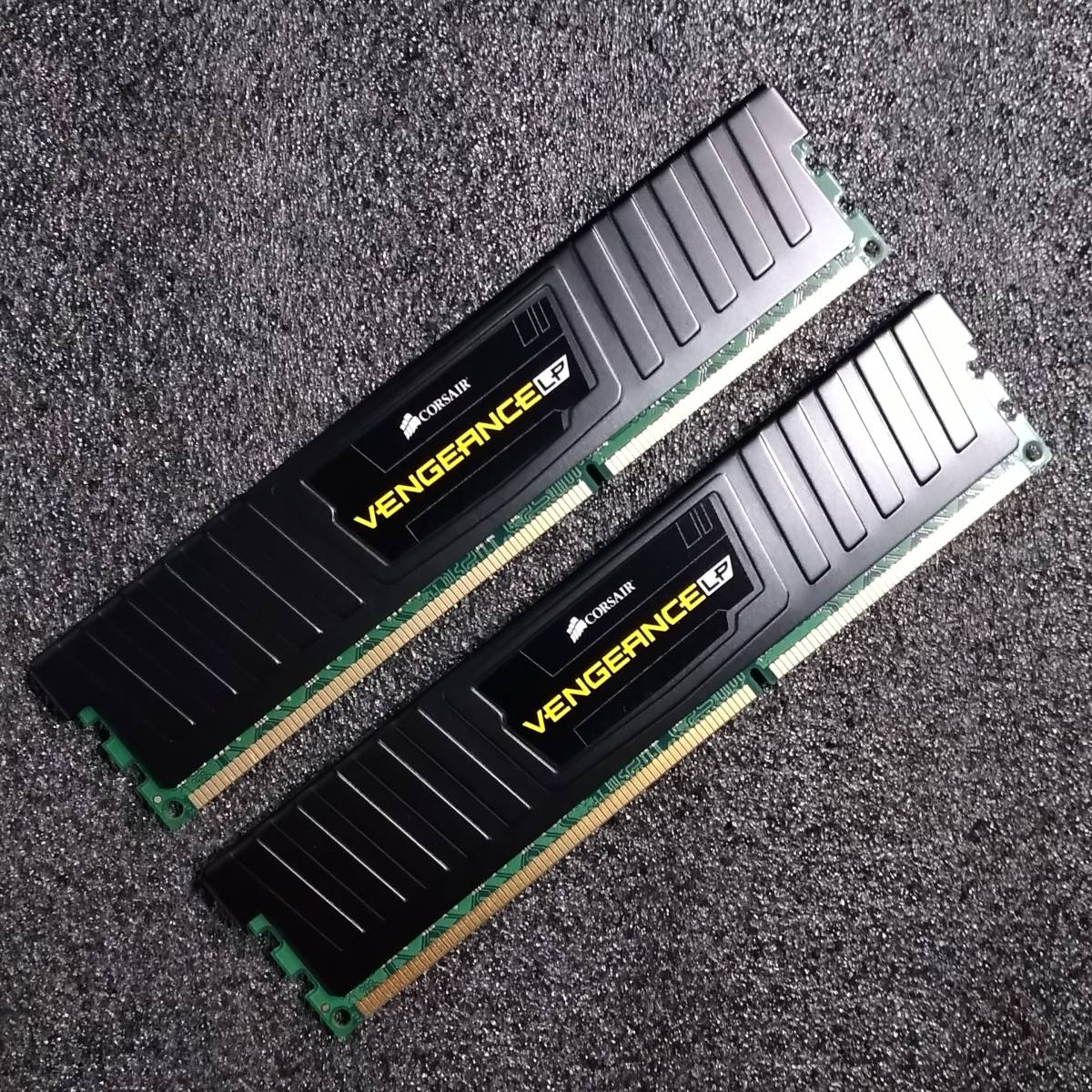 【中古】DDR3メモリ 16GB(8GB2枚組) CORSAIR VENGEANCE LP CML16GX3M2A1600C9 [DDR3-1600 PC3-12800]_画像2