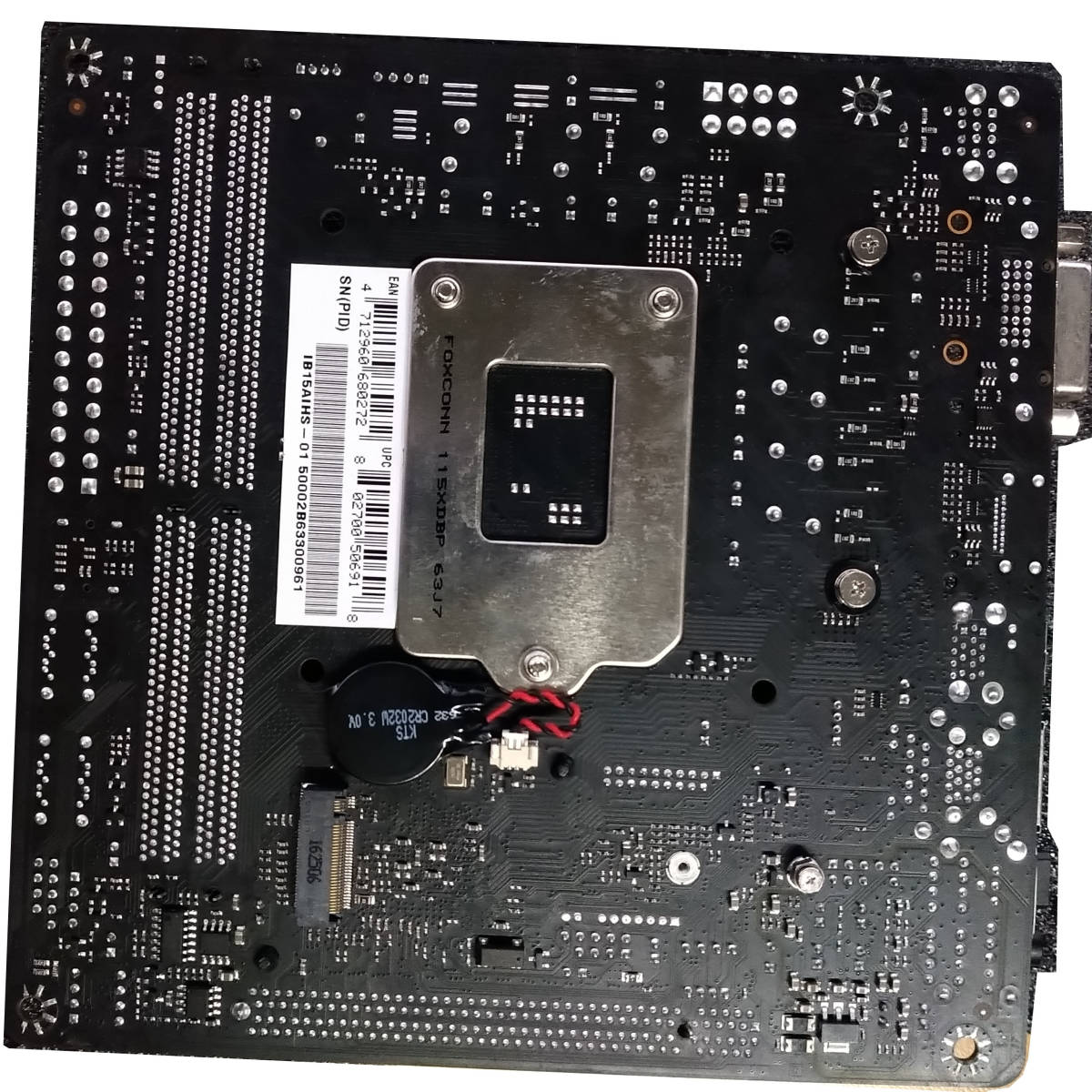 【中古】BIOSTAR B150GTN(U2コネクタ搭載) LGA1151 ITX + Win10Homeデジタルライセンス