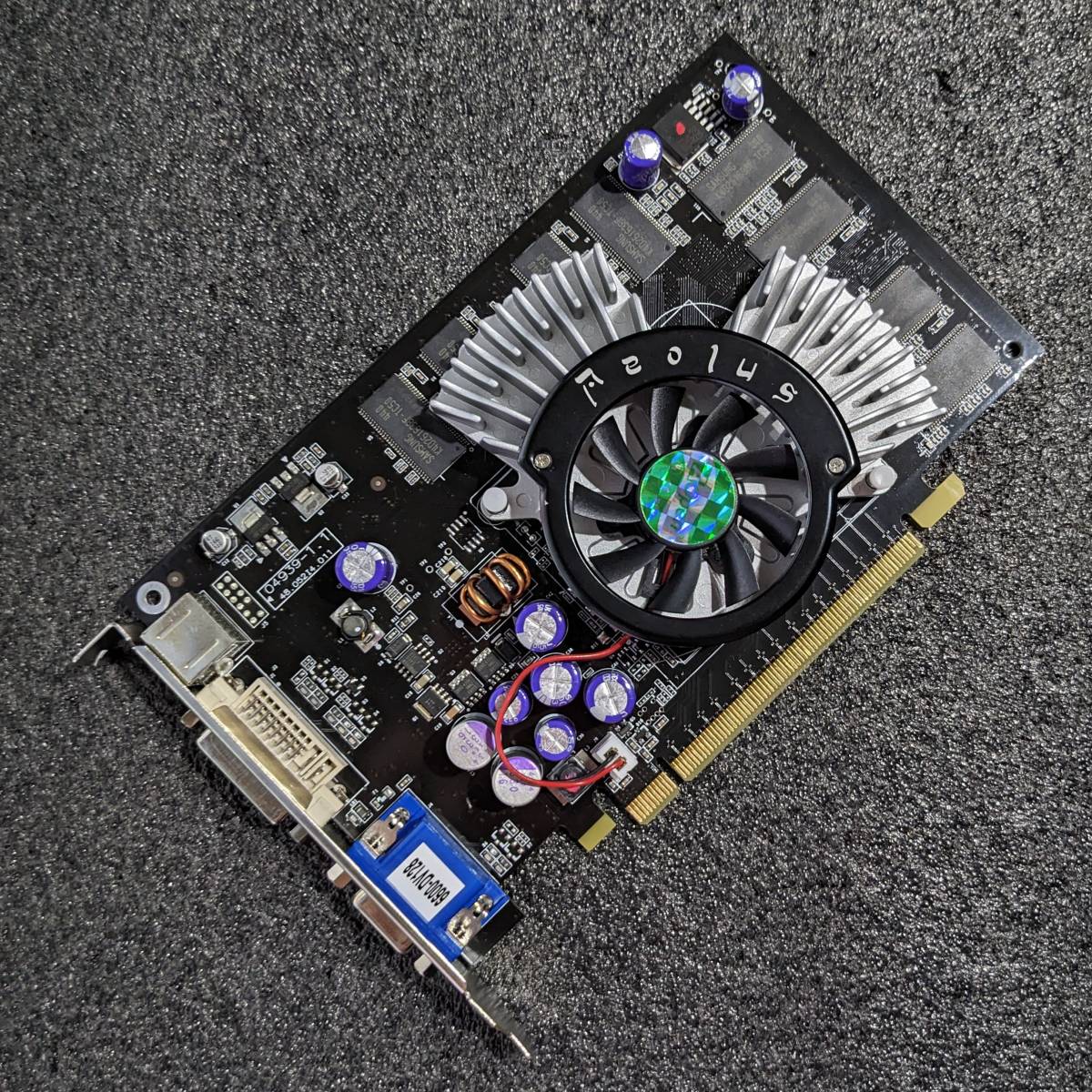 【美品】AOPEN AEOLUS 6600-DV128 PCI-E GeForce 6600 128MB 64-bit DDR PCI Express x16