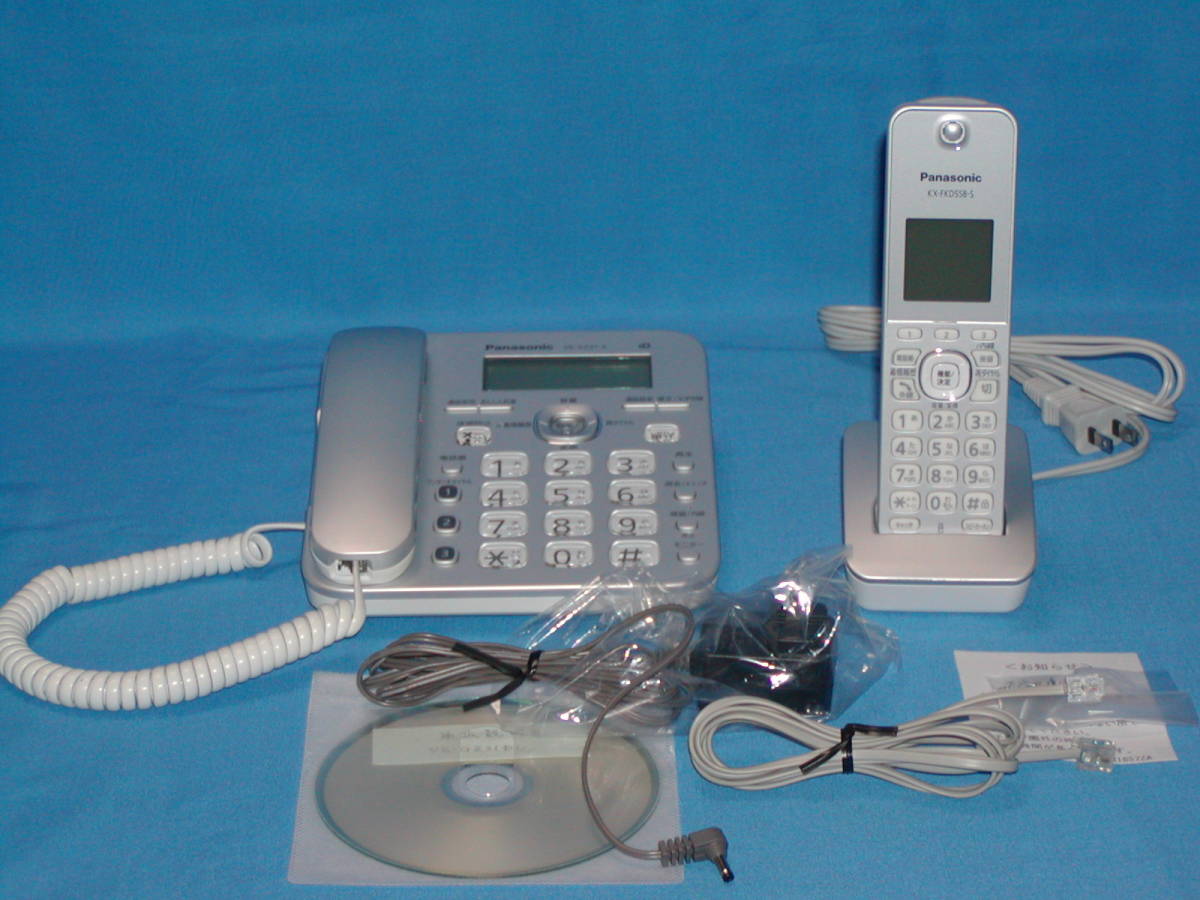 ◆新品同様◆Panasonicのコードレス電話機 『VE-GZ31DL-S』子機付