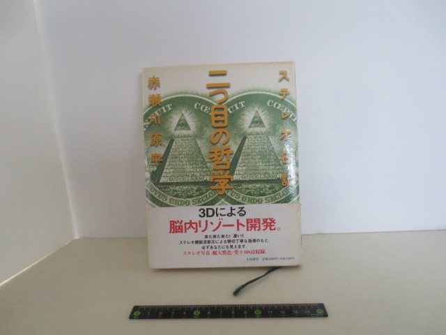 ゆうパケット発送　赤瀬川原平　ステレオ日記　二つ目の哲学　大和書房　1993年　初版　_画像1