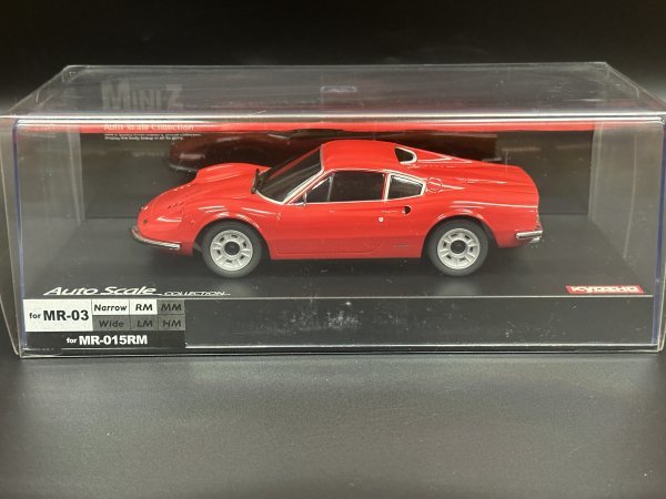 セットアップ ディーノ フェラーリ 新品 レッド ASC オートスケール