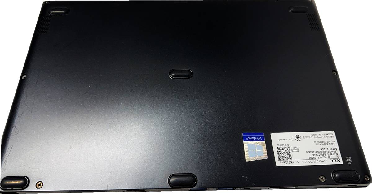 美品!1台限定!NEC-VKT12H 第七世代Corei5-7Y54・12.5型フルHD・8GB