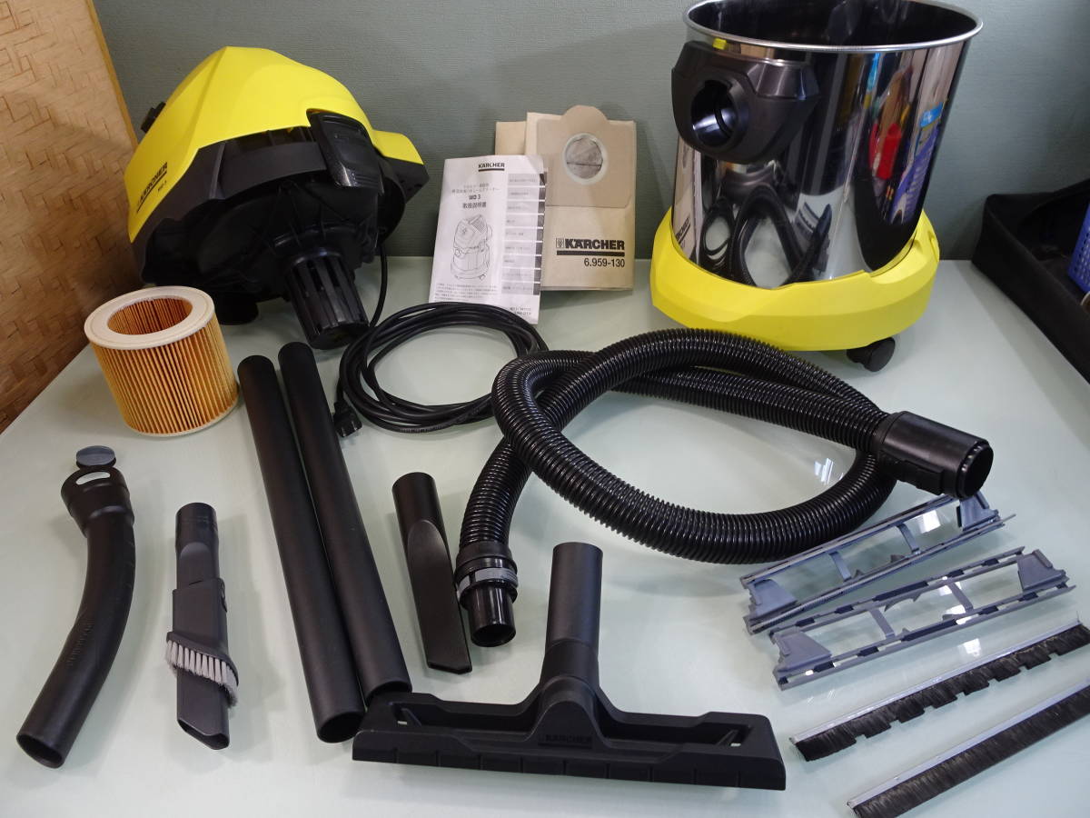 経典 KARCHER/ケルヒャー WD3 乾湿両用バキュームクリーナー WD3 美品