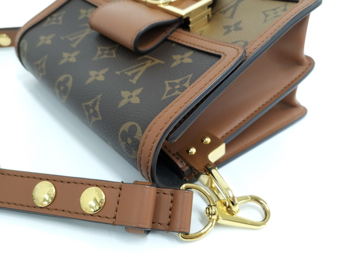 【中古】LOUIS VUITTON ドーフィーヌ MINI ショルダーバッグ モノグラムリバース M45959_画像5