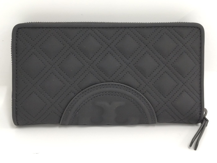 上品】 フレミング ラウンドファスナー長財布 BURCH 【中古】TORY