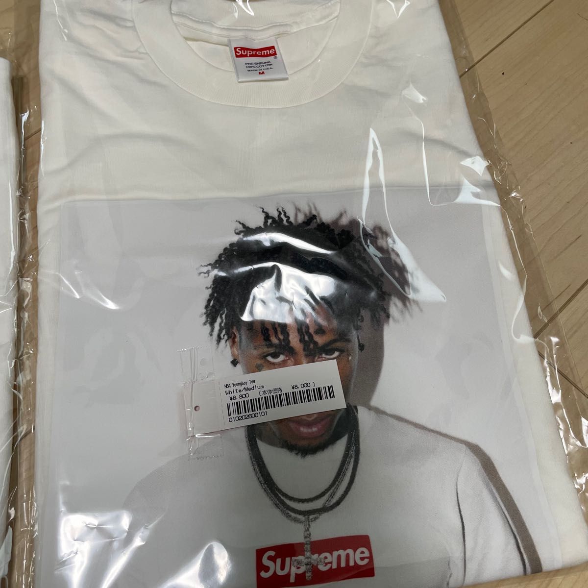 Supreme シュプリーム NBA Youngboy Tee White M｜PayPayフリマ