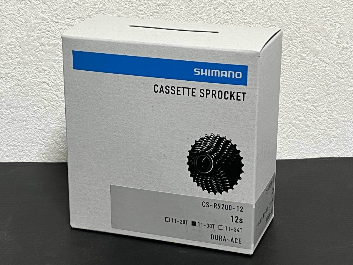 シマノデュラエースCS-R9200-12 11-30T カセットスプロケット-齒輪盤