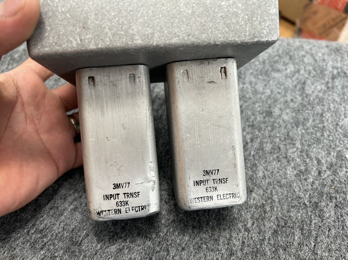 Western Electric 3MV77 昇圧トランス TRANS ライントランス Western Electric 3MV77 昇圧トランス TRANS ライントランス