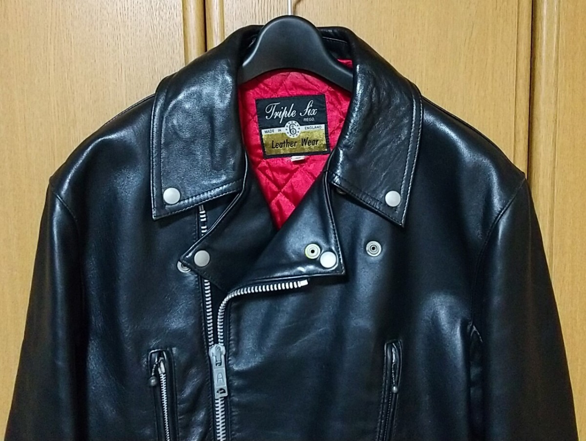 価格は安く トリプルシックス Wear Leather 666 ダブルライダース
