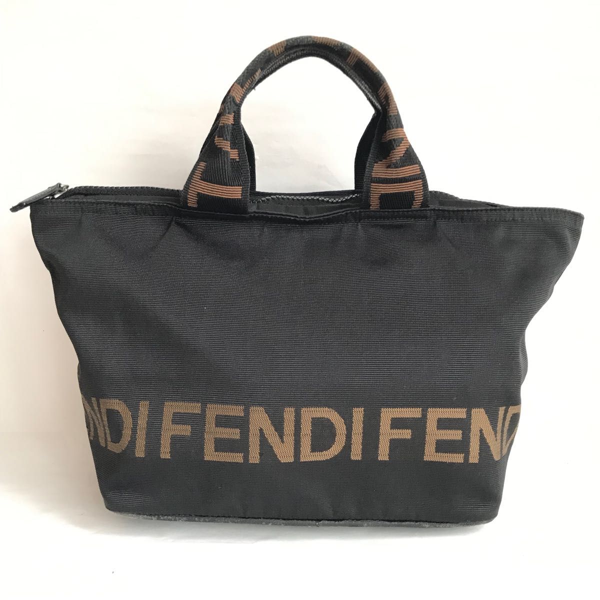 FENDI フェンディ トートバッグ ミニトート ナイロン　ブラック　黒